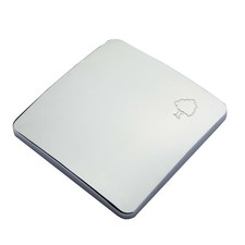 Cheshire Slim Newel Cap Metal Newel Post Cap Chrome or Brushed