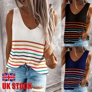 knitted vest tops ladies
