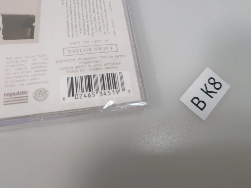 Fortnight Taylor Swift ft. Post Malone CD Single Neu / Originalverpackt - Bild 4 von 4