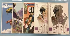 5x GIGA # 1 Comic ~ Rosh & Bidikar ~ Mech ~VARIANT A B C D/1:15 E/1:30 ~ VAULT
