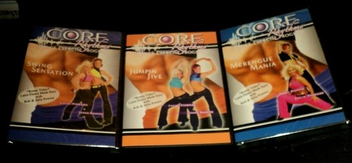 3 CORE RHYTHMS Dance Exercise Program (2006, 3 DVD) 2 NEW: Exercise DVD Lot - Bild 1 von 4