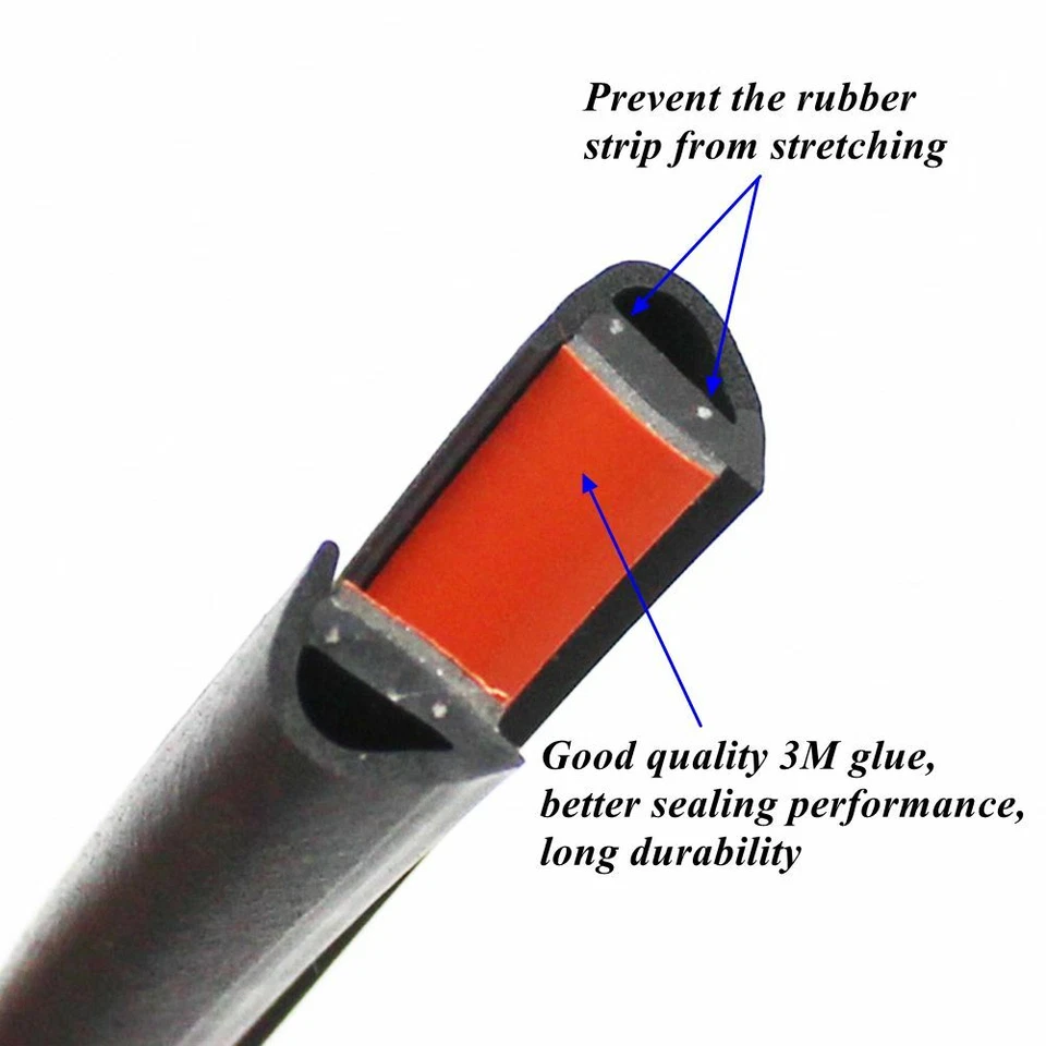 Sunroof seal Weatherstrip 54107245551 for BMW E39 E60 E65 E66 E71 X6 F01 F02 F10 Foto 2 de 4