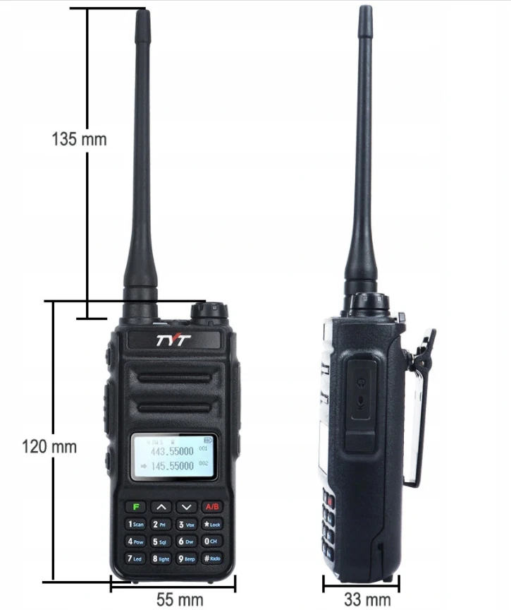 TYT TH-UV88 Talkie Walkie VHF/UHF Dual Band Analog Two-Way Radio      US Seller  - Image 4 of 4