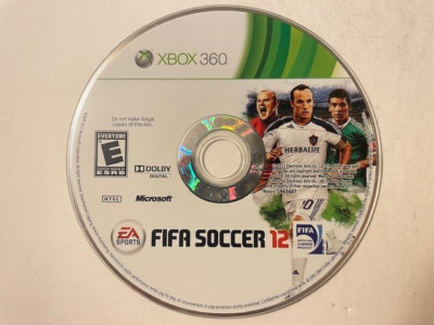 FIFA Soccer 12 (Microsoft XBox 360) Disc Only Tested Works