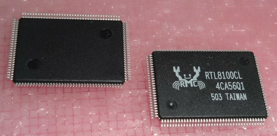 RTL8100C Realtek Ethernet Controller ... Lot of 10 - Image 3 of 3