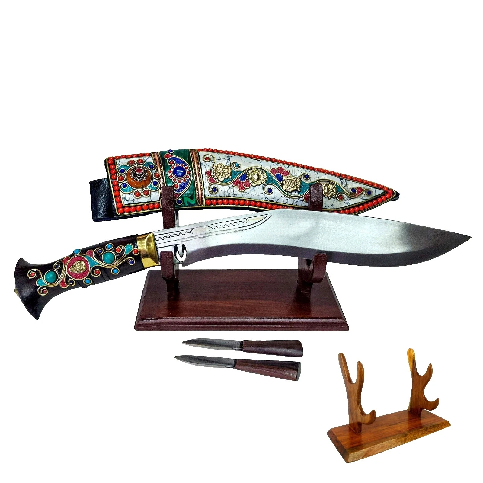 Case Wood Handle Original Collectible Fixed Blade Knives