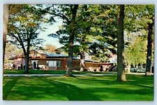 c1960 Clintonville Wisconsin Vintage Postcard Pine Manor Rest Home Exterior View