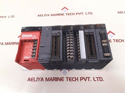 Mitsubishi Melsec Q61P-A2,Q00CPU,QX42,QY10,QD75P4,QJ71C24N-R2 Module Rack