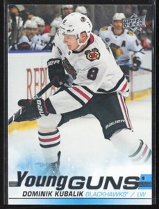 2019-20 Upper Deck Young Guns DOMINIK KUBALIK Rookie #246 Blackhawks