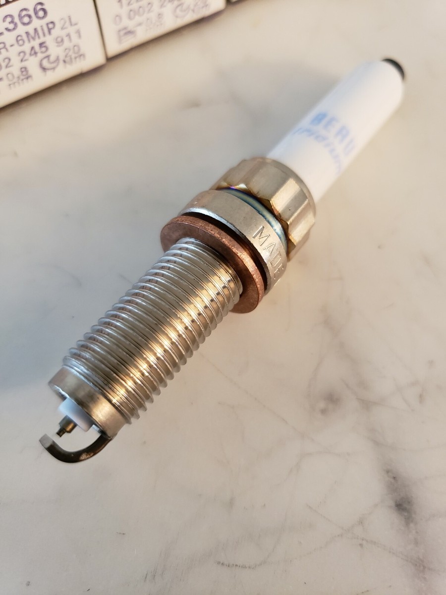 4 BERU Z366 Spark Plug 12-ZR-6-MIP2L Champion RERX4ZWYP