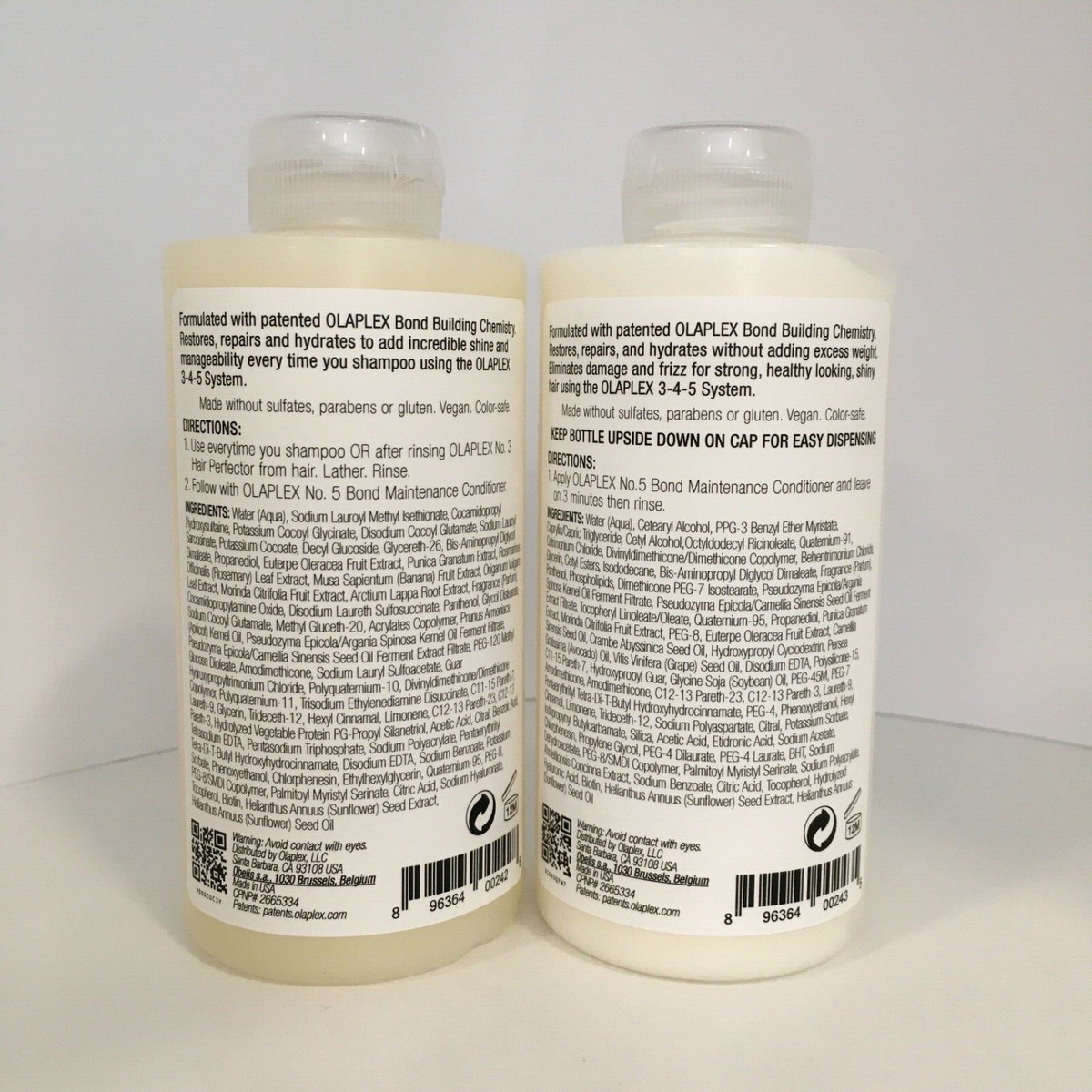 SHAMPOO レコード Olaplex No.4 Bond Maintenance Shampoo 8.5 oz & No.5
