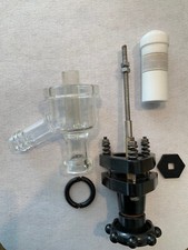 Glass Reactor Drain Valve -  PARTS ONLY