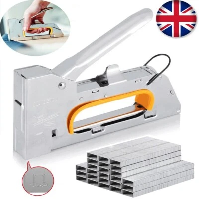 HANX Heavy Duty Staple Gun With 2200PCS Nails for Upholstery, Home Repairs Carpentry