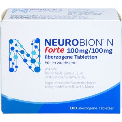 NEUROBION N forte überzogene Tabletten 100 St PZN03962343