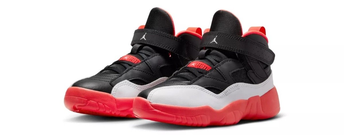 Preschool Air Jordan JUMPMAN TWO TREY PS 'WHITE GYM RED