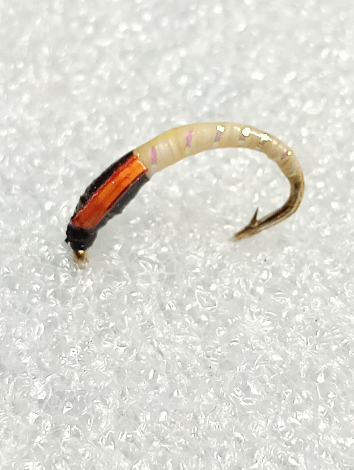 White Buzzer Deadly Indicator Bung Fly Fishing Trout Flies Size 10 eBay