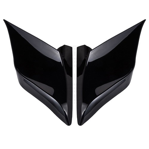 Fundas laterales elásticas Advan Vivid/brillantes negras para Harley Touring 2009-2013 - Imagen 5 de 12
