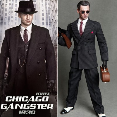 DID John Chicago Gangster 1930 T80093 1/6 Action Figure Military