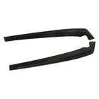 Glossy Balck Rear Bumper Side Splitters Flaps for 5 Series G30 G31 M Sport 2017‑