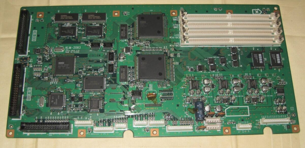 KORG TRITON MAIN BOARD Ver.2.5.3 KLM-2083 Confirmed KORG TRITON MAIN BOARD Ver.2.5.3 KLM-2083 Confirmed