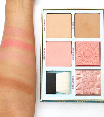 Benefit CHEEK PARADE Palette (Hoola-Hoola Lite-Rockateur-Dandelion-Galifornia) - Picture 4 of 4
