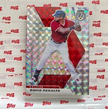 2021 Panini Mosaic Silver Mosaic Prizm #122 David Peralta (Diamondbacks)