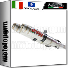GPR 2 SCARICO HOM DEEPTONE INOX SUZUKI GSR 600 2010 10 2011 11