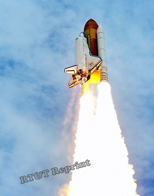 NASA Last Space Shuttle Atlantis Mission STS-135 Year 2011 8x10 Photo