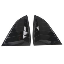 2 Rear Window Shutters Louvers Blinds Cover Trim For Honda Crv Ex Sport Utility