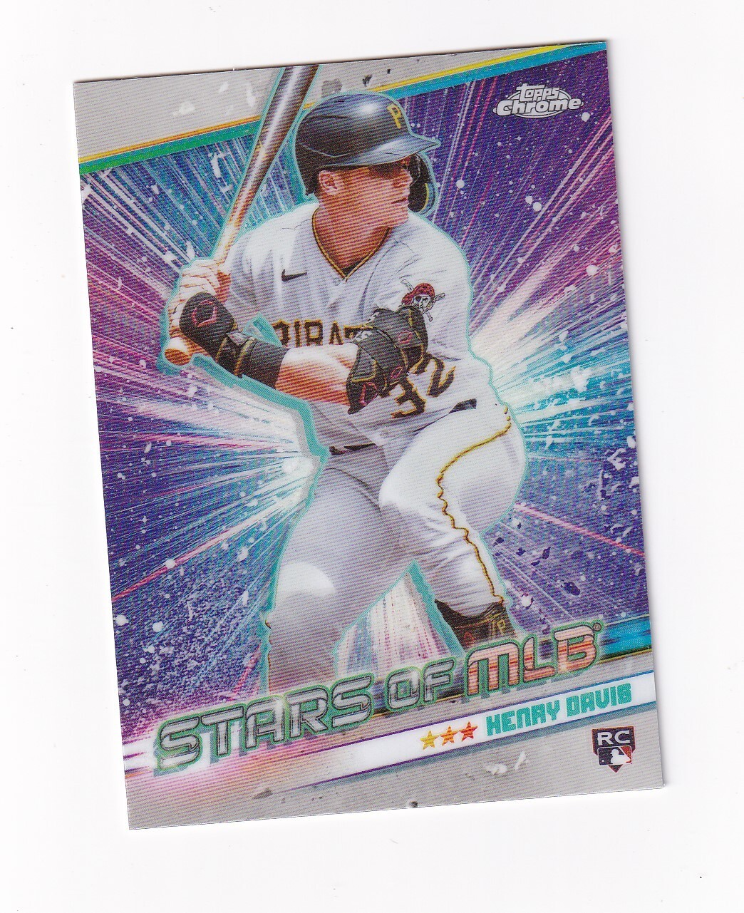 2024 TOPPS BASEBALL SERIES 1 HENRY DAVIS CHROME STARS OF MLB ROOKIE CSMLB-27