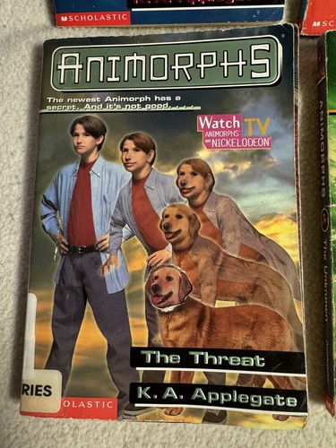 Animorphs Book Lot 4 FIRST PRINTING Nostalgia 90s Vintage Kids Horror Sci Fi - Imagen 3 de 18