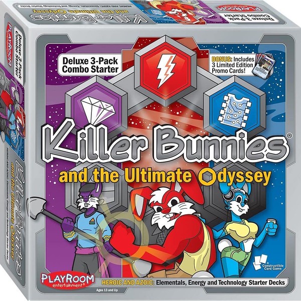 Killer Bunnies Odyssey Starter Combo Heroic & Azoic - English-image