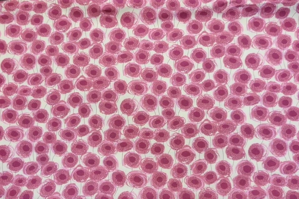 DISEÑO TELA LIBERTY ARTS "Campo de Xanthe" 6,7 METROS 100% LINO ROSA Foto 4 de 4