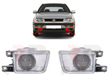 FOR VW GOLF MK3 91-99, JETTA/VENTO 92-98 FRONT BUMPER FOGLIGHT LIGHT LAMP PAIR