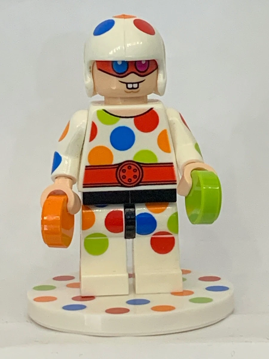 Polka dot store man lego
