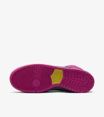 New Nike SB Dunk Hi x Run The Jewels Shoes - Active Pink/ Black