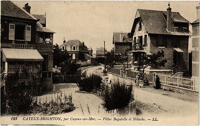 CPA CAYEUX - BRIGHTON von CAYEUX-sur-MER - Villas Bagatelle et Nelusko (295329)