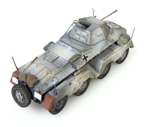 Artitec 387.71-WG 1:87 (HO) Sd.Kfz.231 Spähwagen Scout Car 8-Rad w/20mm Gun - Picture 7 of 7