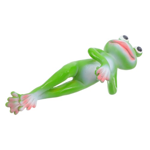 Cartoon Frog Hanging Ornament Garden Ornaments Outdoor Figurine for Flower Pot