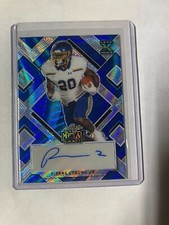 2022 Leaf Metal Draft PIERRE STRONG JR Wave Blue 25/25 Base Auto BA-PSJ