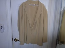 Norma Kamali Oversized Single Breasted Blazer Jacket Size Large 40 