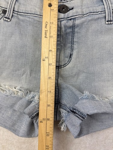 NEW James Jeans Women's Shorts Charlie Baggy Boyfriend Denim Jean Rolled Hem 30 - Picture 6 of 11