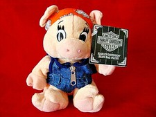 HARLEY-DAVIDSON MOTORCYCLES Bean Bag Plush 5" Punky Official Toy, 1997 NWT's