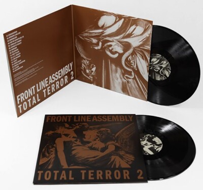 FRONT LINE ASSEMBLY Total Terror 2 LIMITED 2LP BLACK VINYL 2022