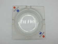 Vintage Philip Morris Light American Glass Advertising Ashtray 