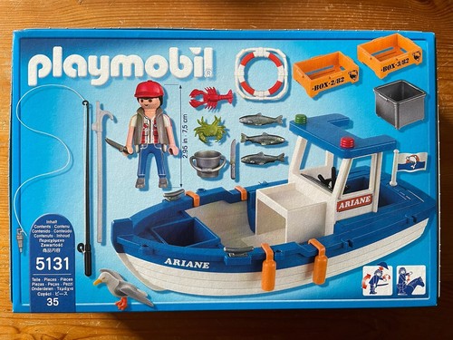 Playmobil 5131 Fischkutter NEU und OVP - Bild 2 von 2