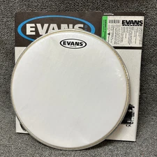 Evans Marching 13" Batter Head with Internal Ring Smooth White