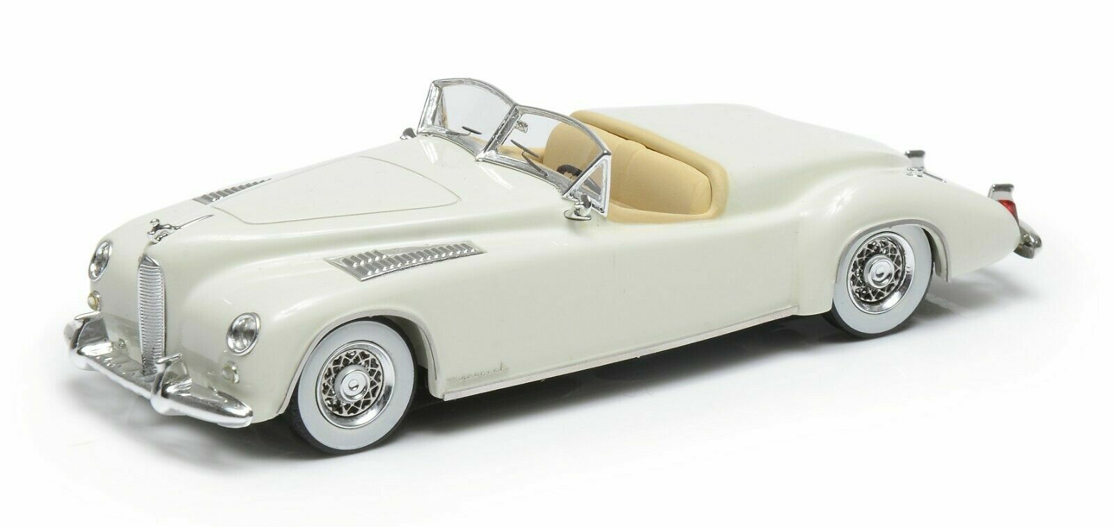 Maverick Sportster de 1952 Blanc Esval 1/43 : réplique de collection haute précision en résine