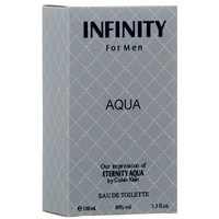 Infinity Aqua Men's Perfume Spray 3.3oz Edt Infinity Aqua Men's Perfume Spray 3.3oz Edt