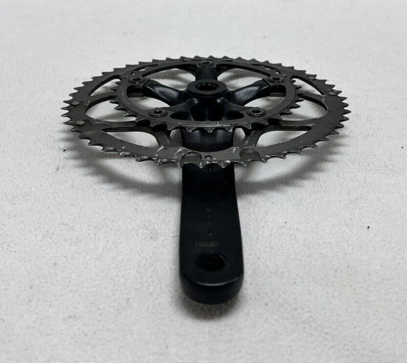 SRAM Power Spline 172.5mm 50/34-Tooth 10-Speed Road Bike Double Crankset